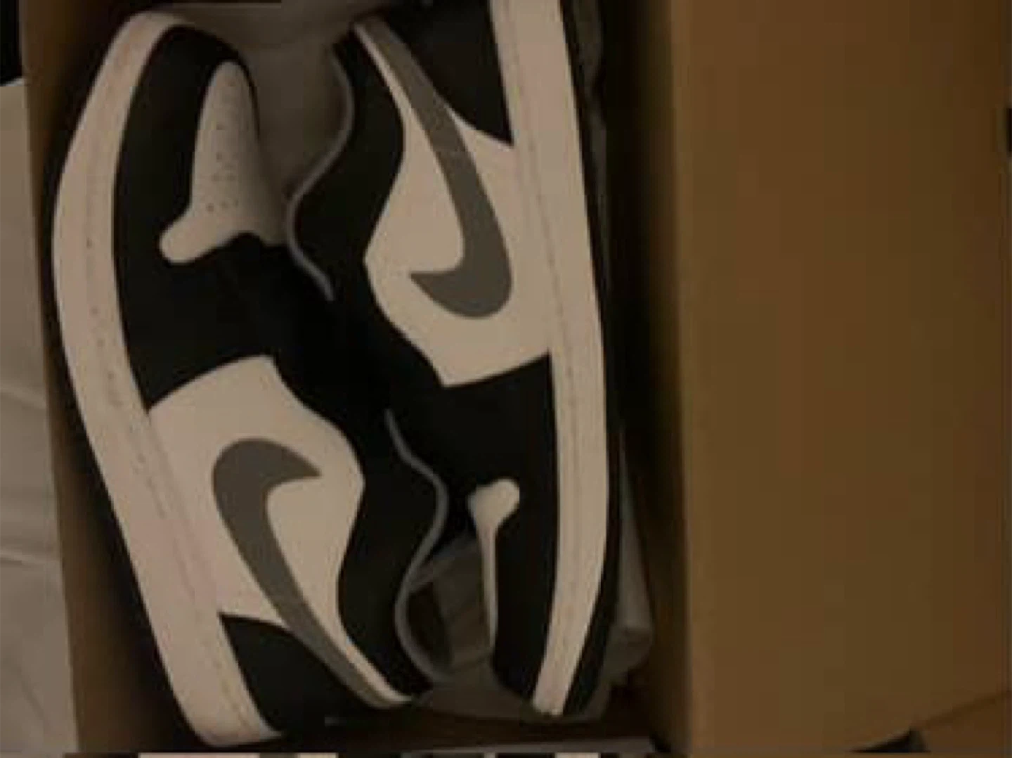 Nike Air Jordan 1 Low Black/White Shoes