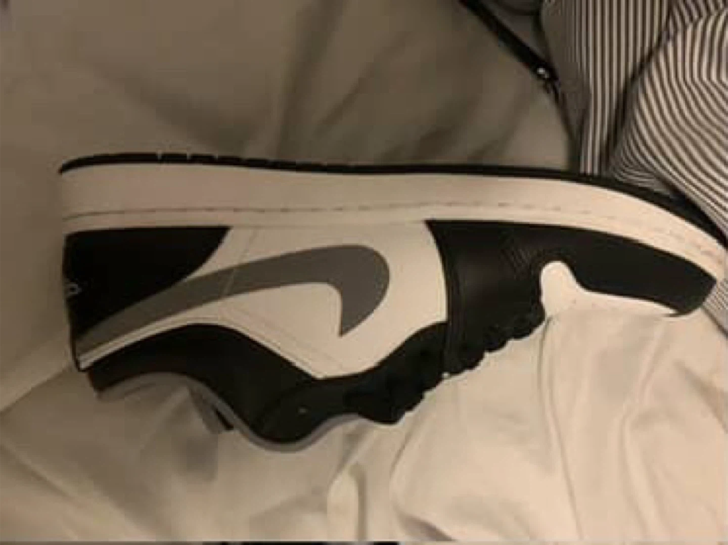 Nike Air Jordan 1 Low Black/White Shoes - photo 5