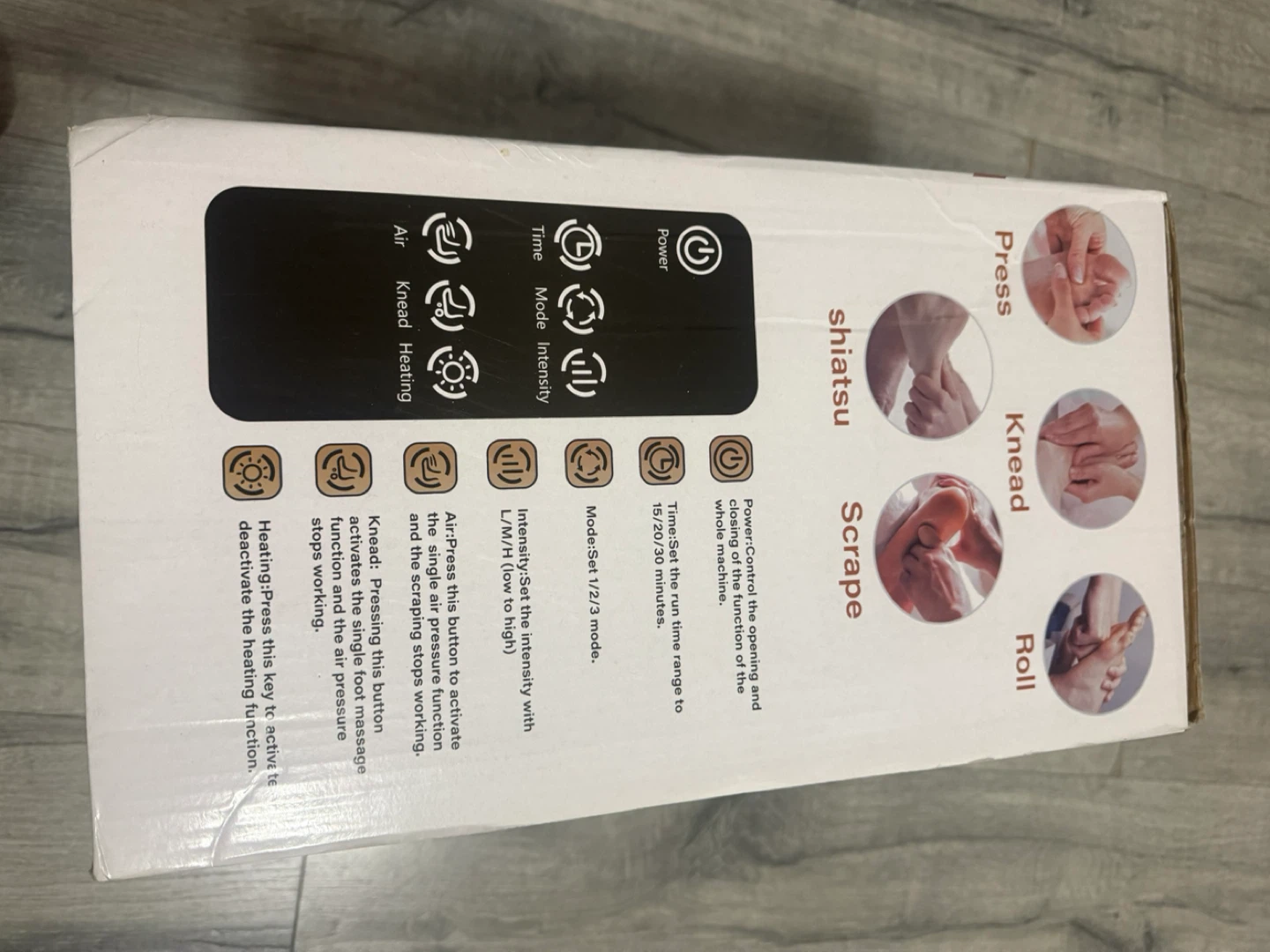 ikristin Foot Massager with Remote Control - photo 2