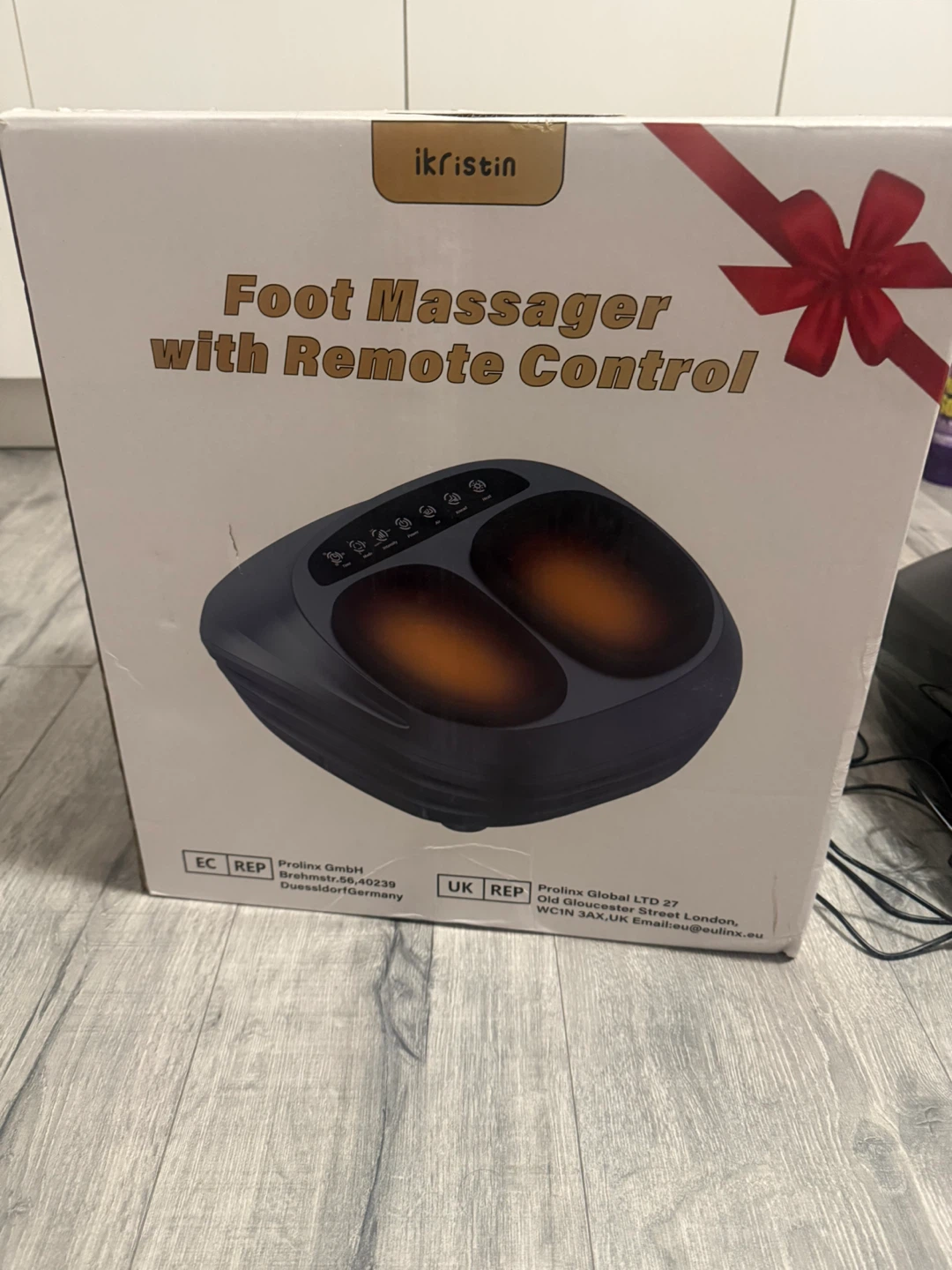 ikristin Foot Massager with Remote Control