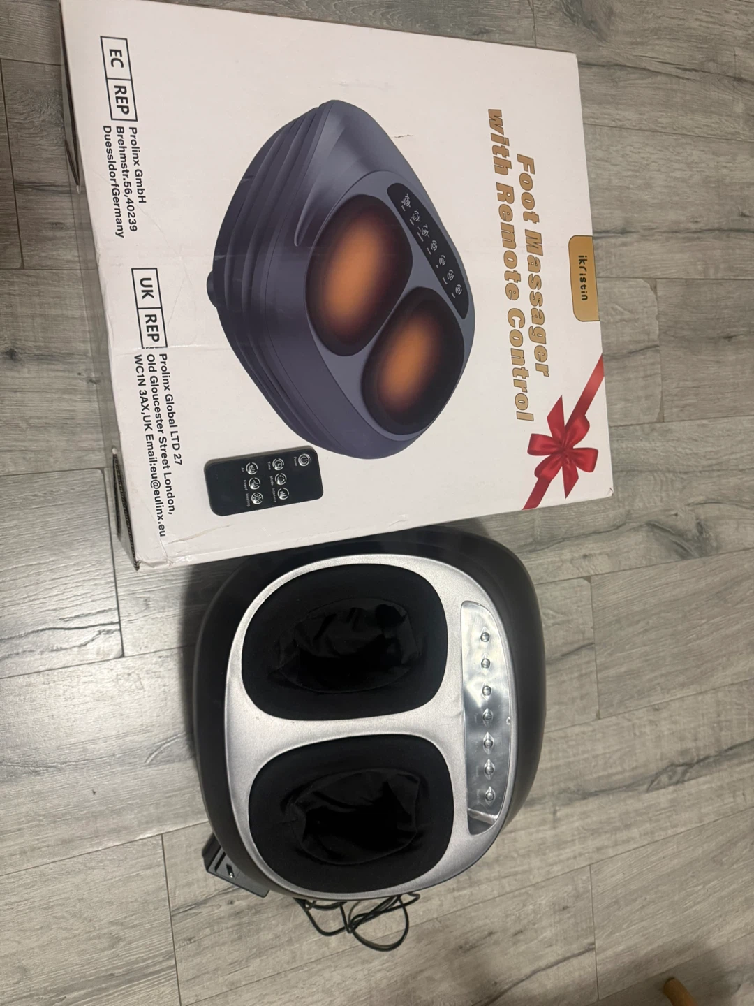 ikristin Foot Massager with Remote Control - photo 4