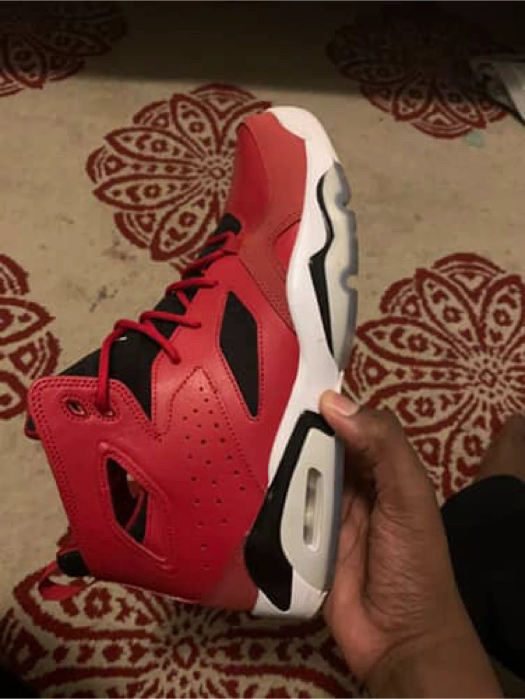 Jordan FLTCLB '91 Gym Red/White - Size 9 - photo 5