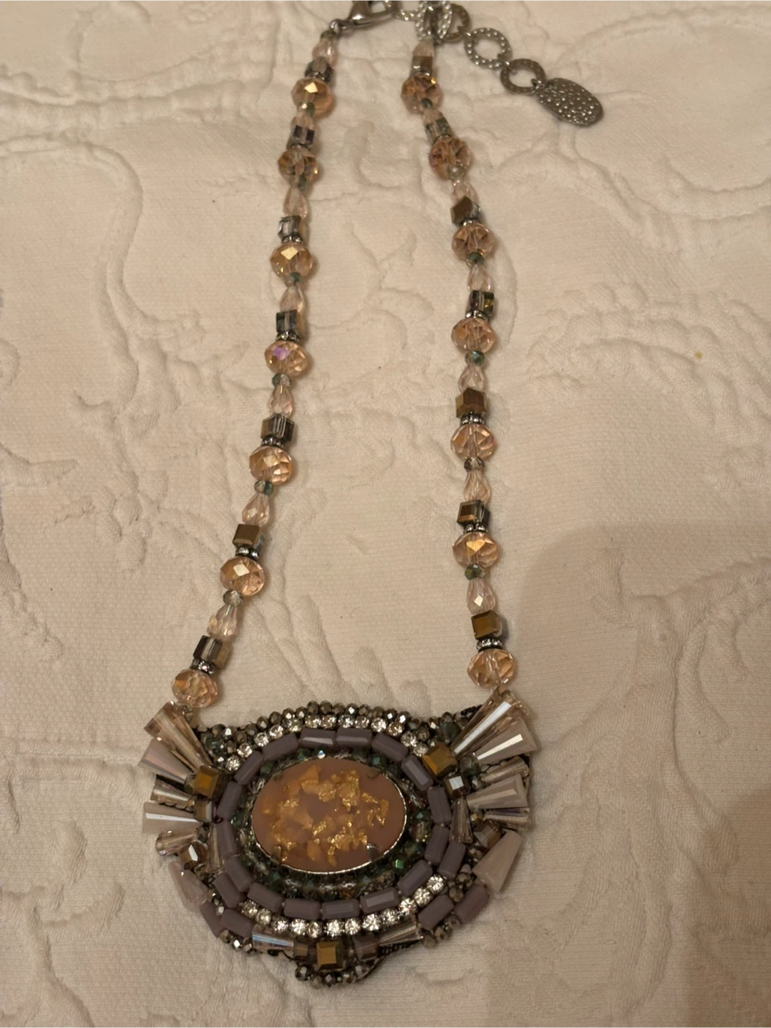 Beaded Statement Necklace - photo 2