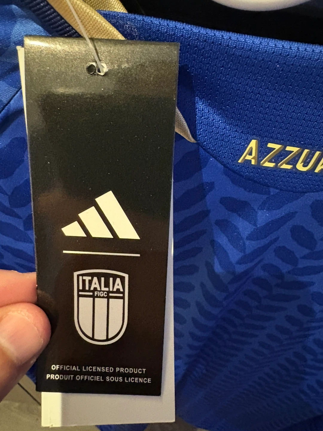 Adidas Italy World Cup 26’ Soccer Jersey - Blue- New W/Tags - photo 5