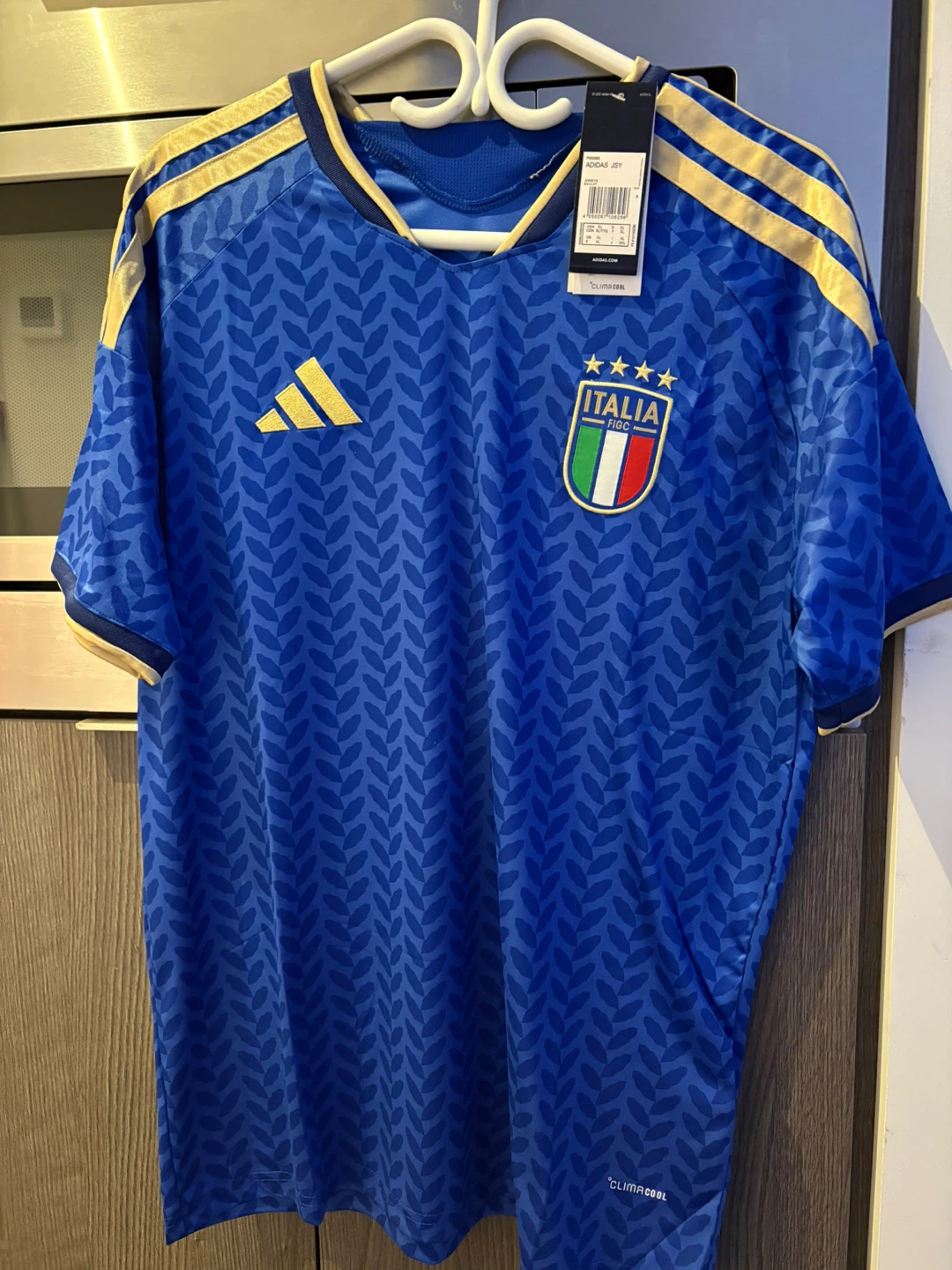 Adidas Italy World Cup 26’ Soccer Jersey - Blue- New W/Tags