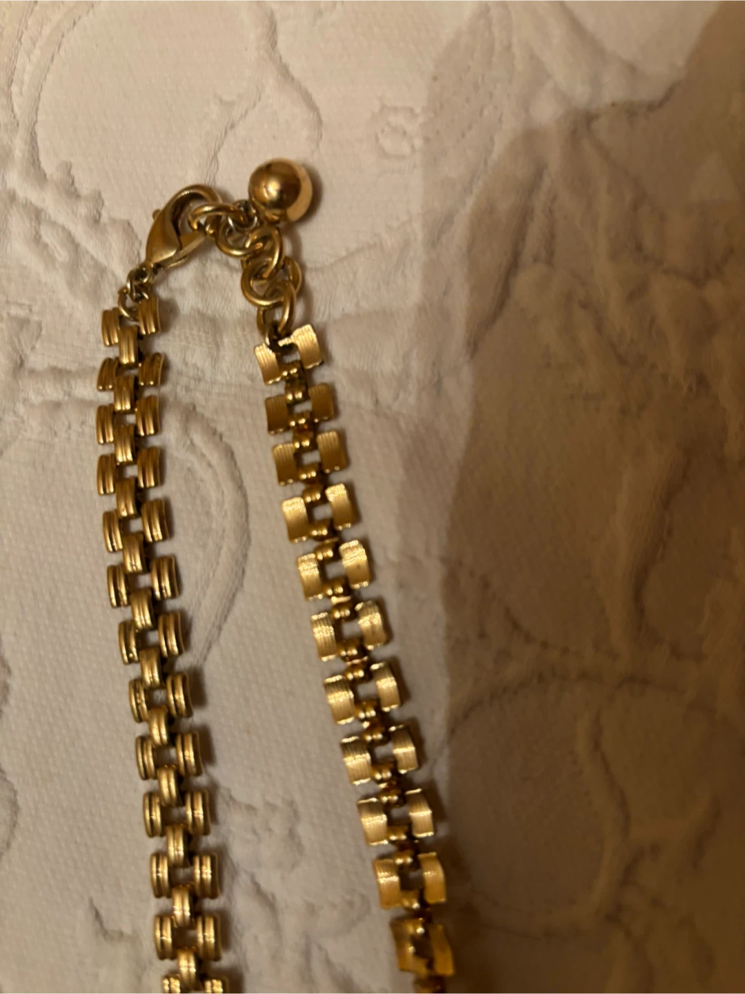 Gold Tone Statement Necklace - photo 3