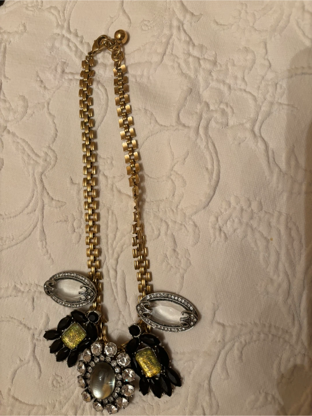 Gold Tone Statement Necklace - photo 5