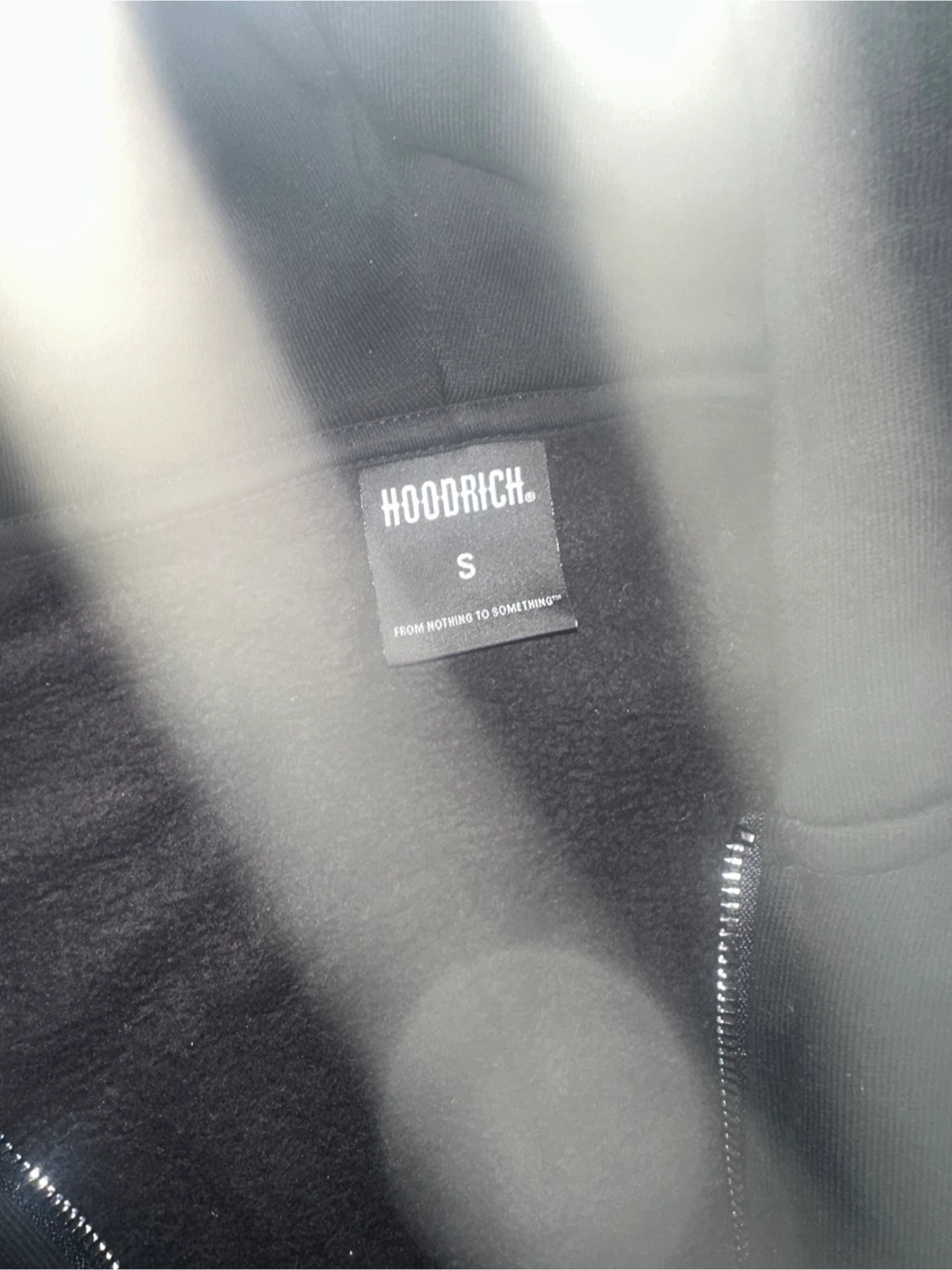 Hoodrich Black Zip-Up Hoodie - Size S - photo 3