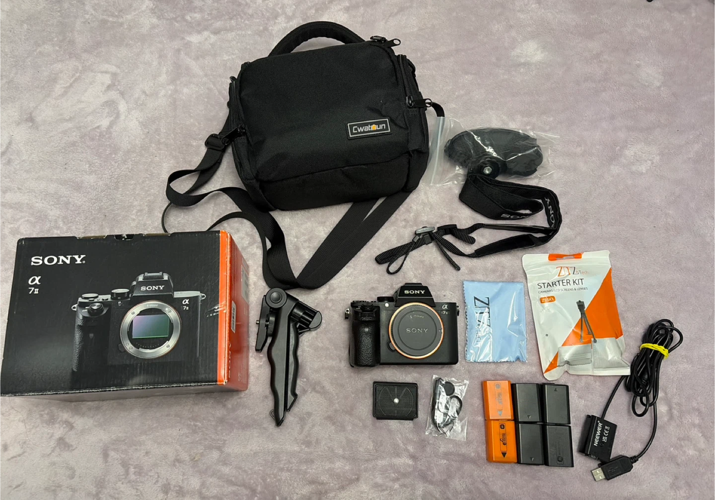 Sony A7 II Mirrorless Camera + Accessories