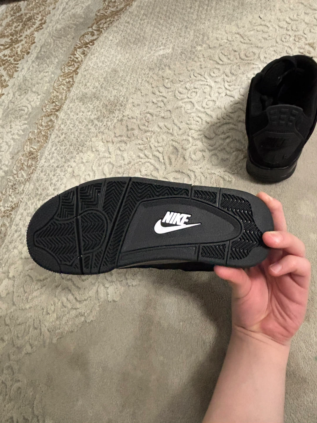 Nike Air Jordan 4 Retro Black Cat Shoes - photo 5