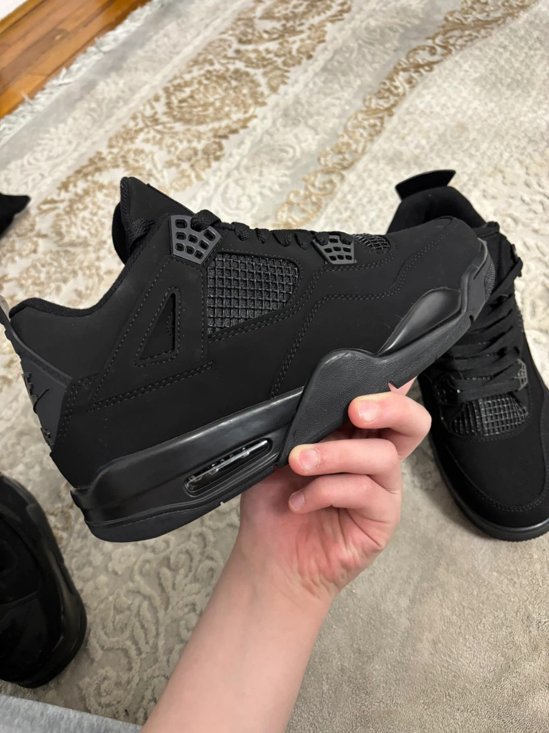 Nike Air Jordan 4 Retro Black Cat - photo 2
