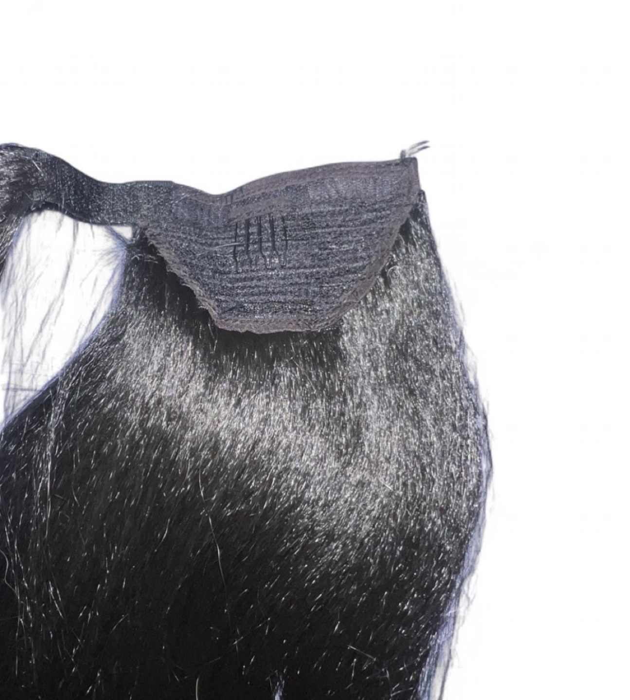 InhHair - Jet Black Ponytail Hair Extension - photo 3