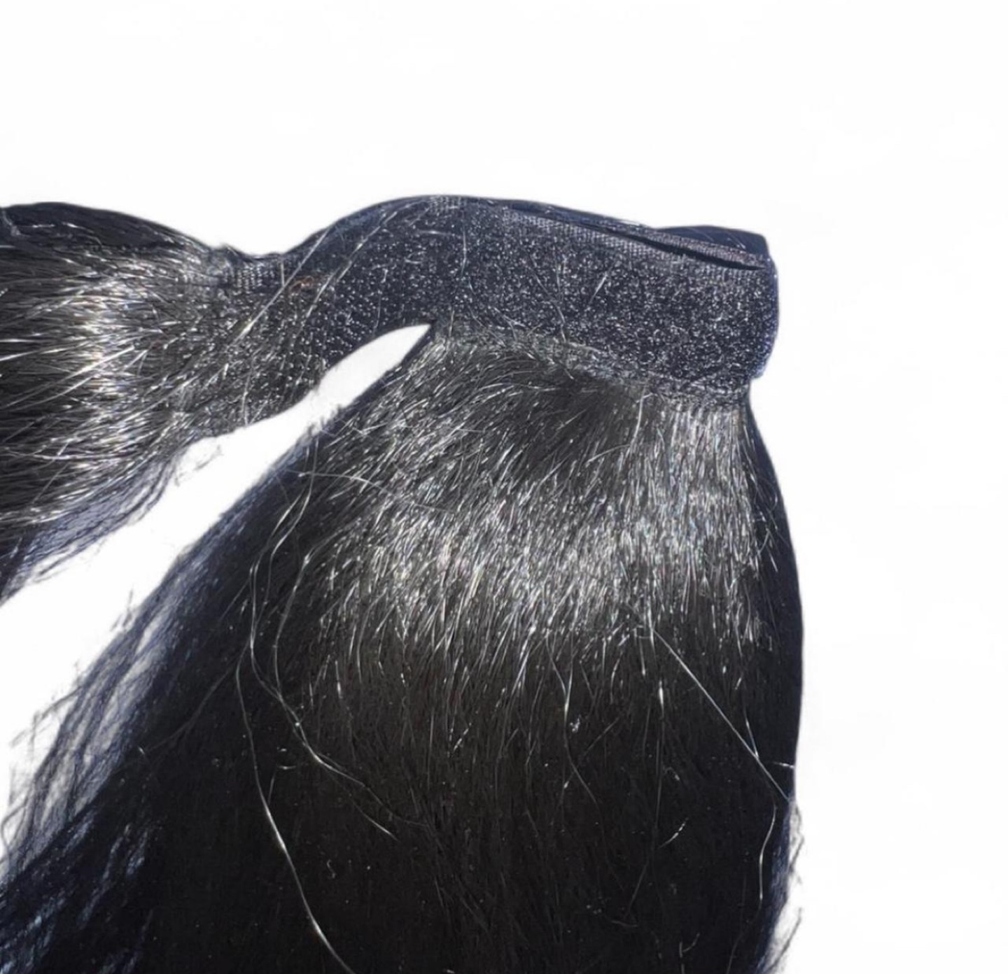 InhHair - Jet Black Ponytail Hair Extension - photo 4