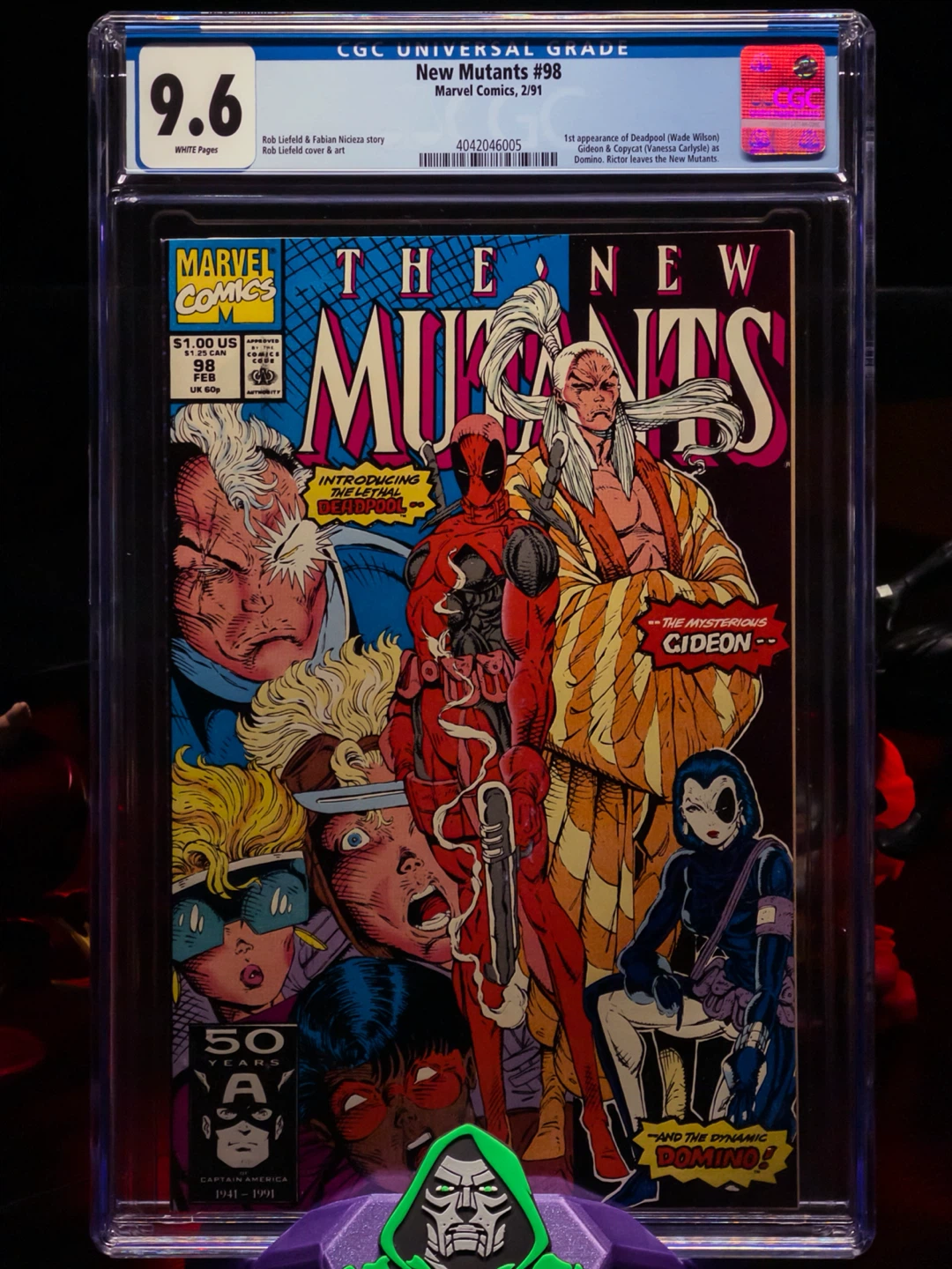 New Mutants #98 Comic Book - CGC 9.6 Grade