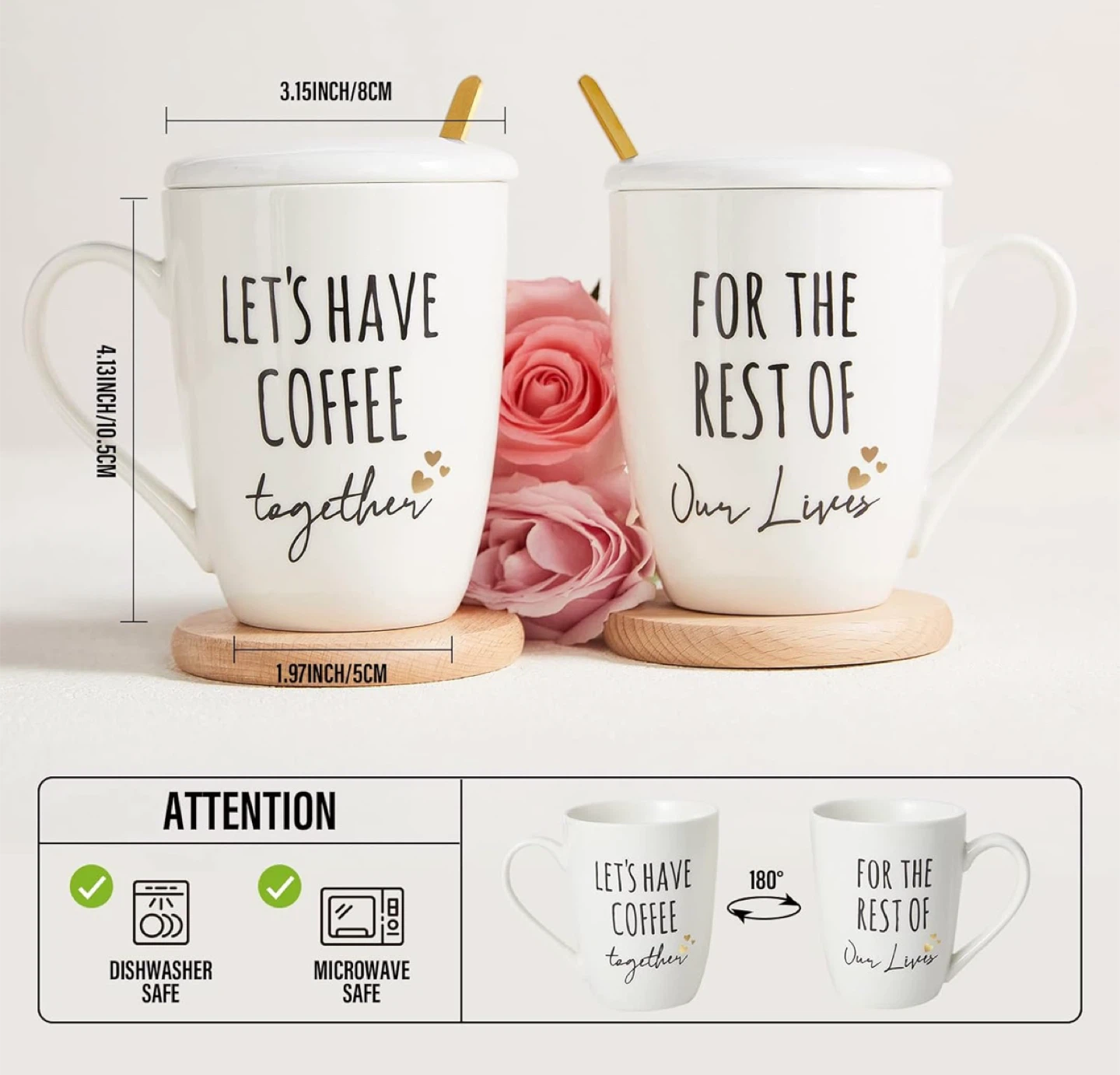Mug Set - New in Box. Beautiful Gift for Your Loved One. - photo 2