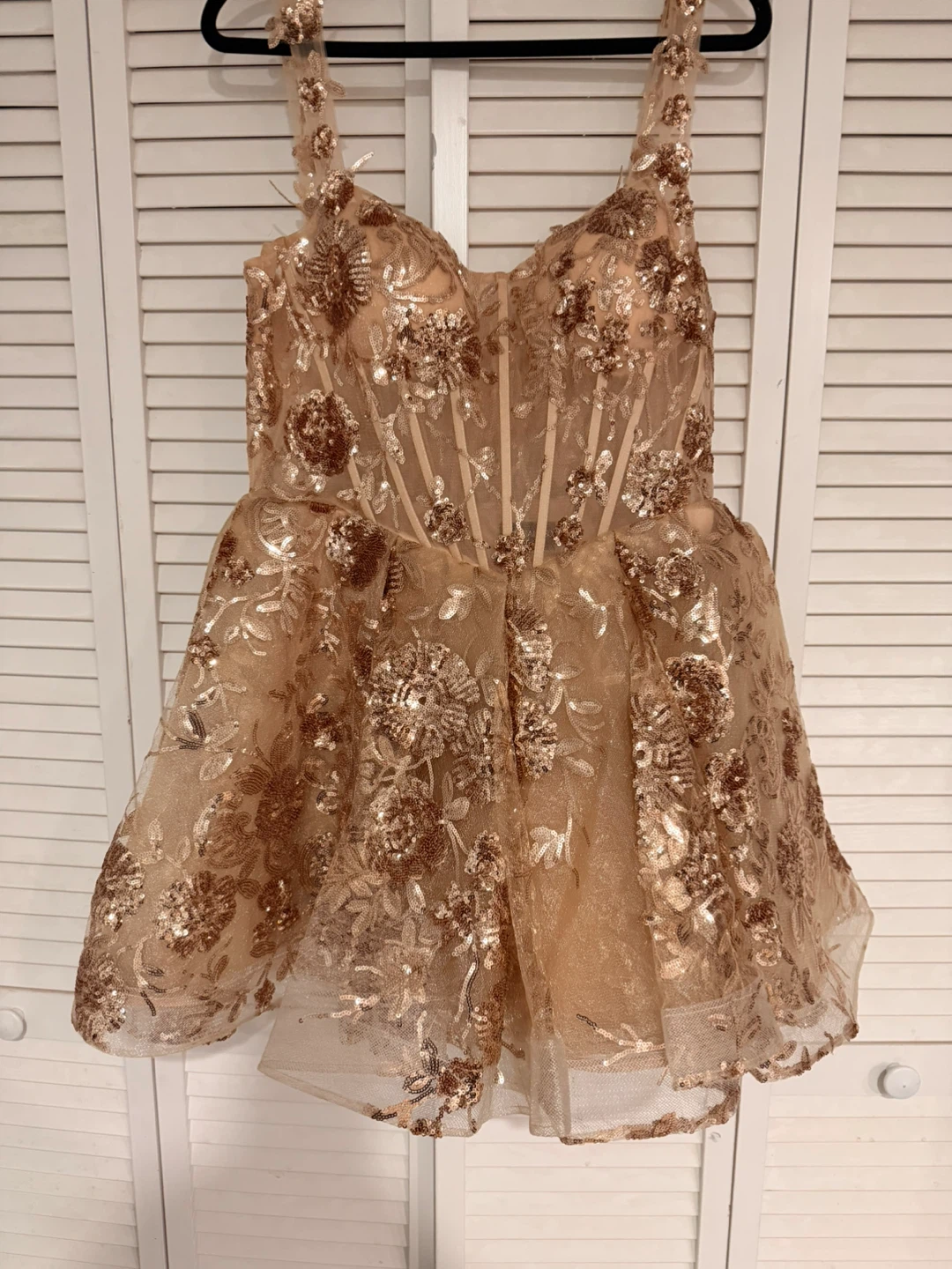 Andrea and Leo A1347 Beaded Cocktail Dress