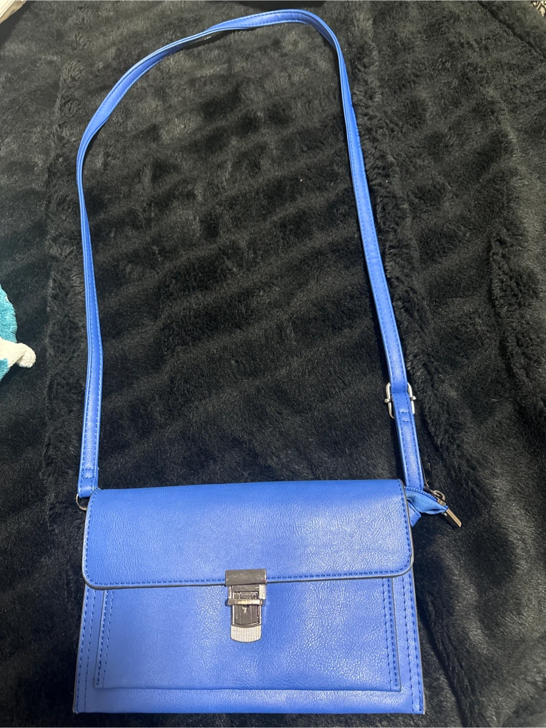 Blue Crossbody Bag