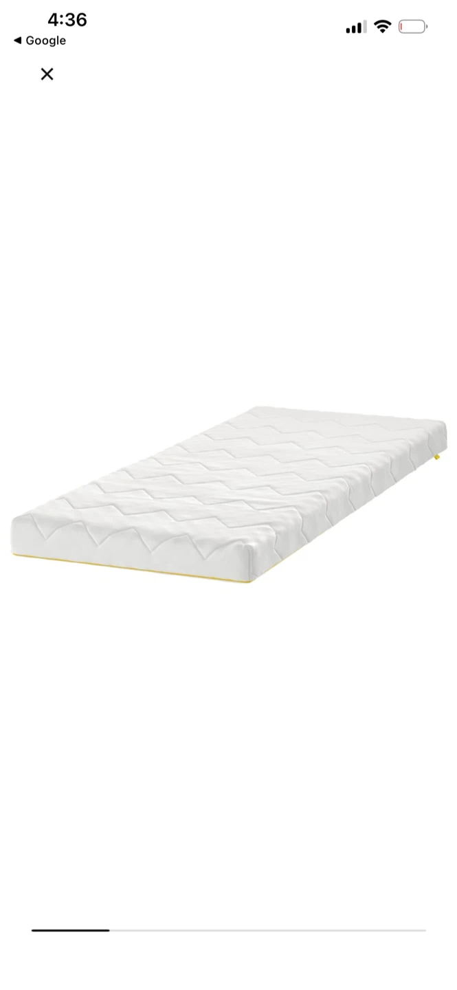 IKEA kids Bed+Mattress+ Protector 70x160cm - photo 4