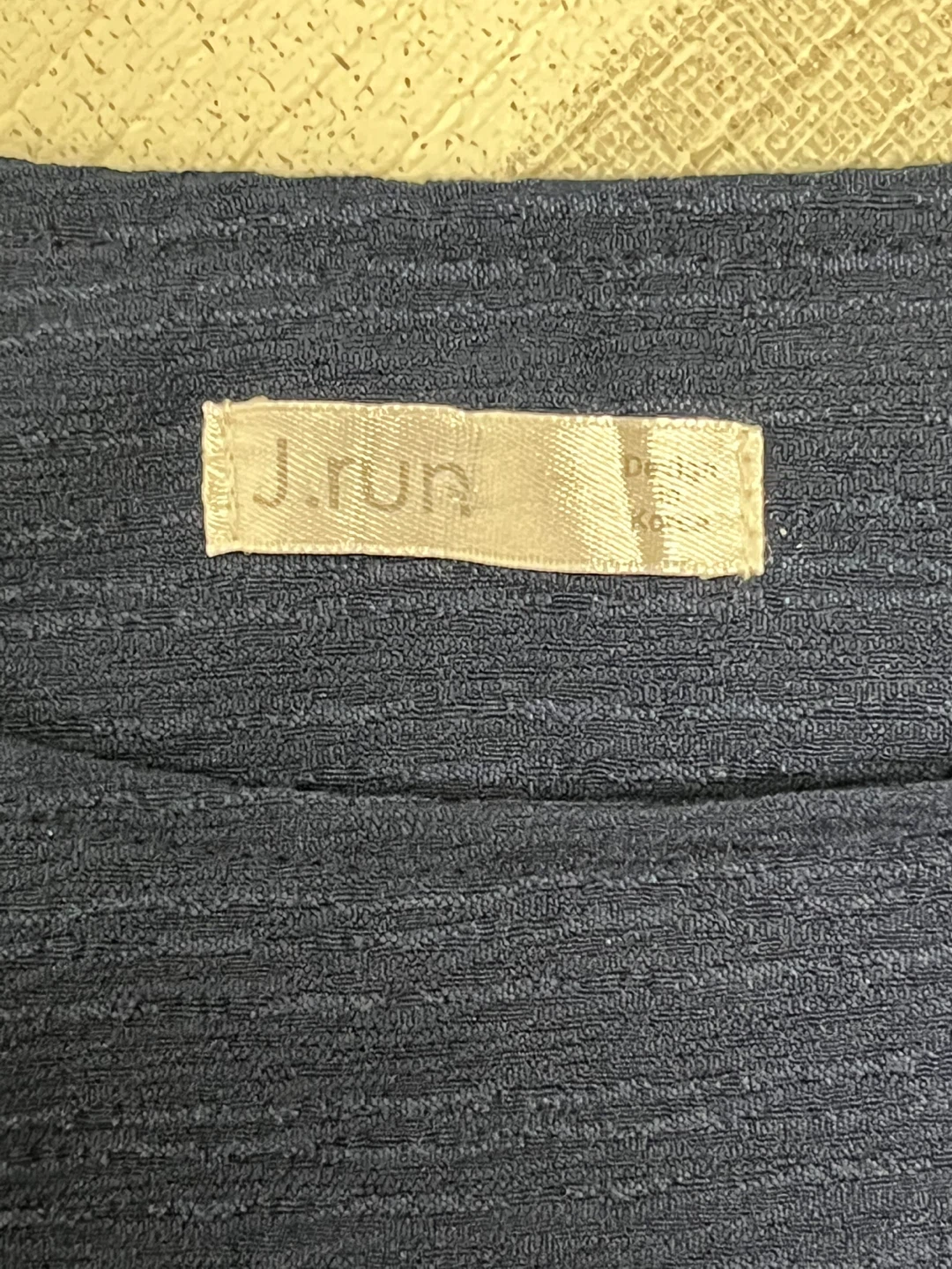J.Run Navy Blue Tunic with Lace Sleeves Size S/M - photo 4