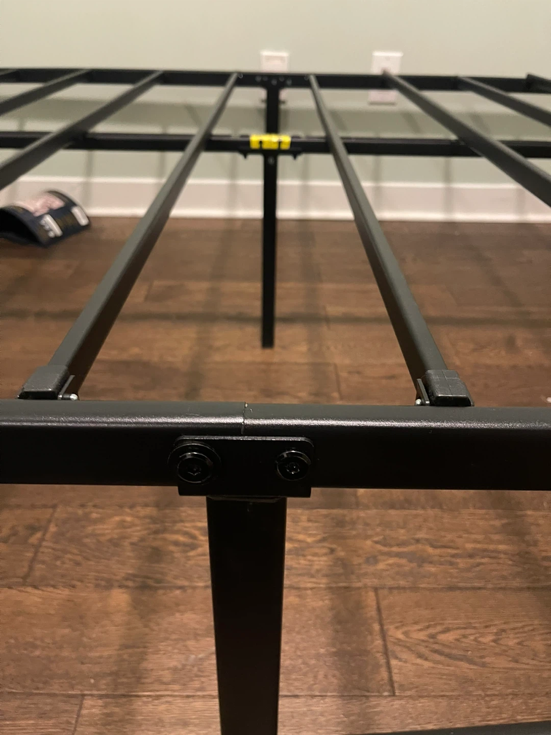 Metal Bed Frame with Mattress - photo 2