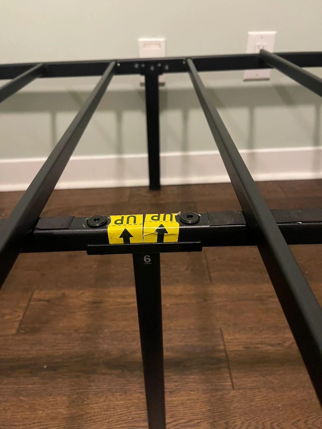 Metal Bed Frame with Mattress - photo 3