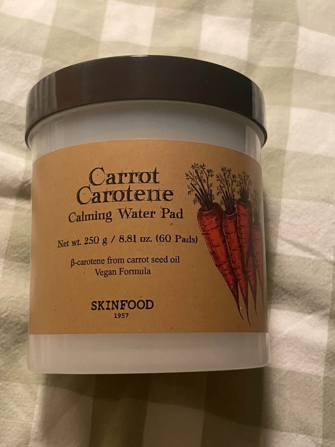 Skinfood Carrot Carotene Water Pad (60 Pads)