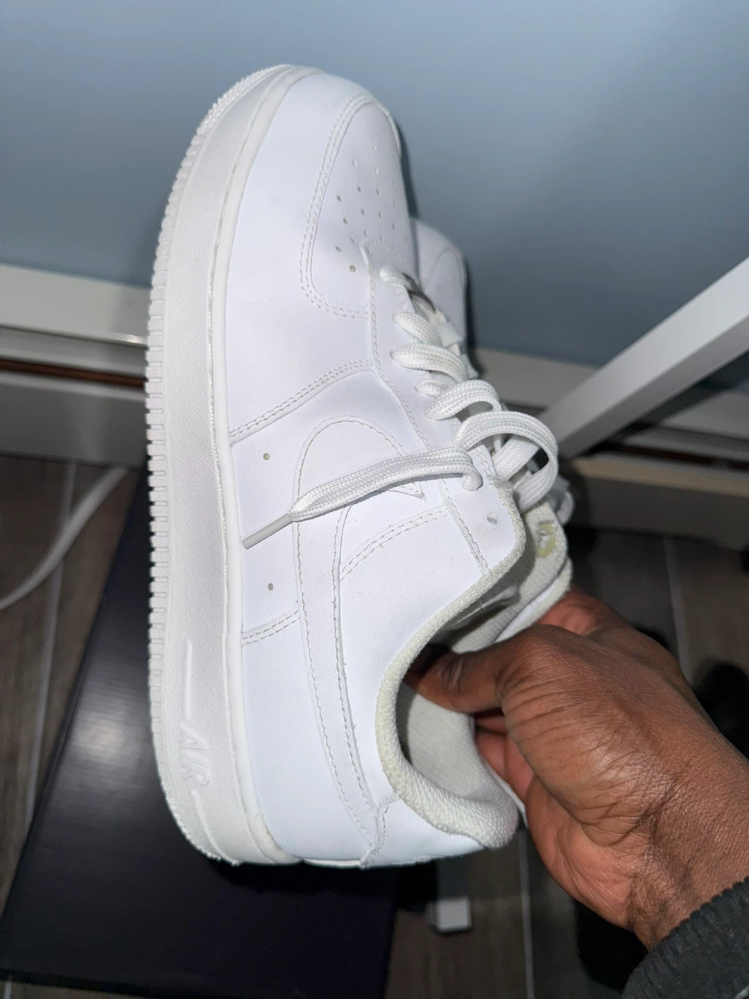 Nike Air Force 1 Low '07 White - Size 9.5 free delivery - photo 3