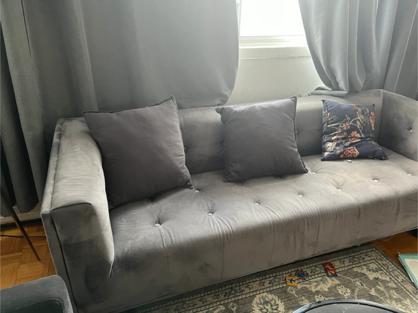 Beautiful Grey Sofa - photo 3