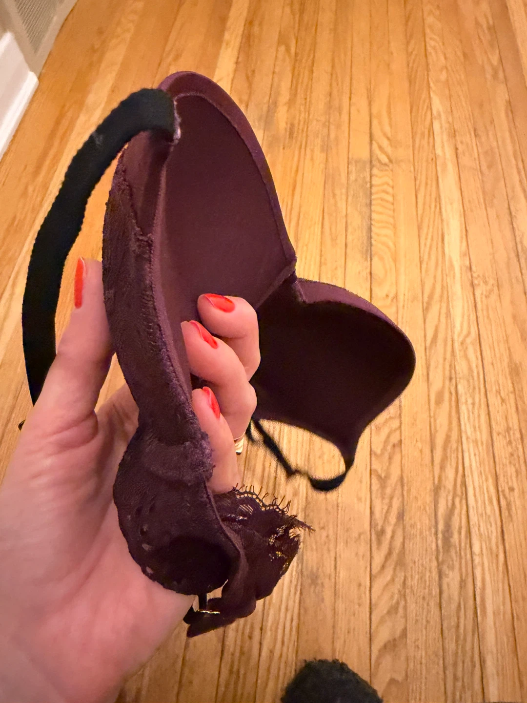 Burgundy LaSenza Lace Bra - photo 4