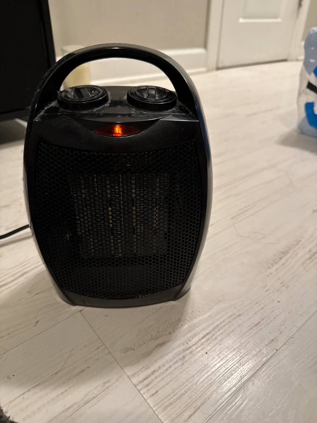 Black Portable Space Heater - photo 2