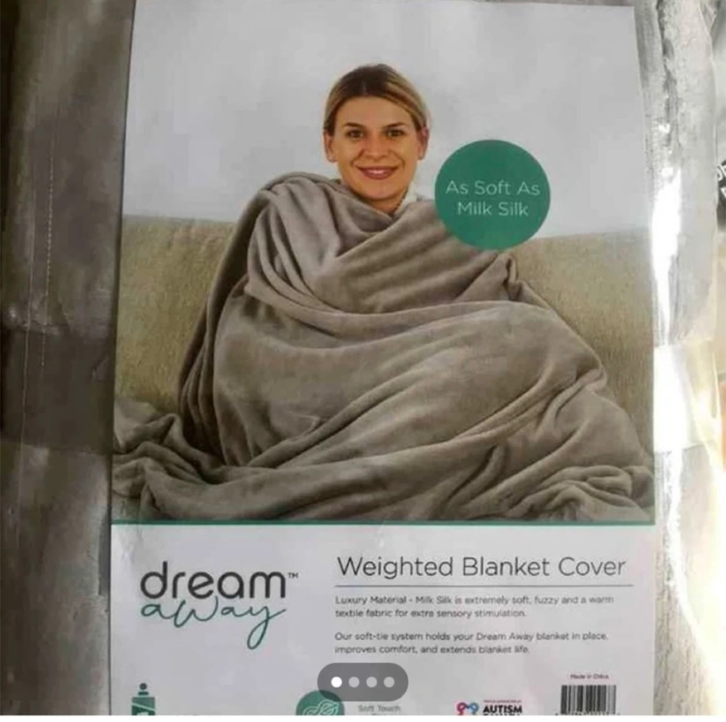 Dream Away 15lb Weighted Blanket - Dark Grey