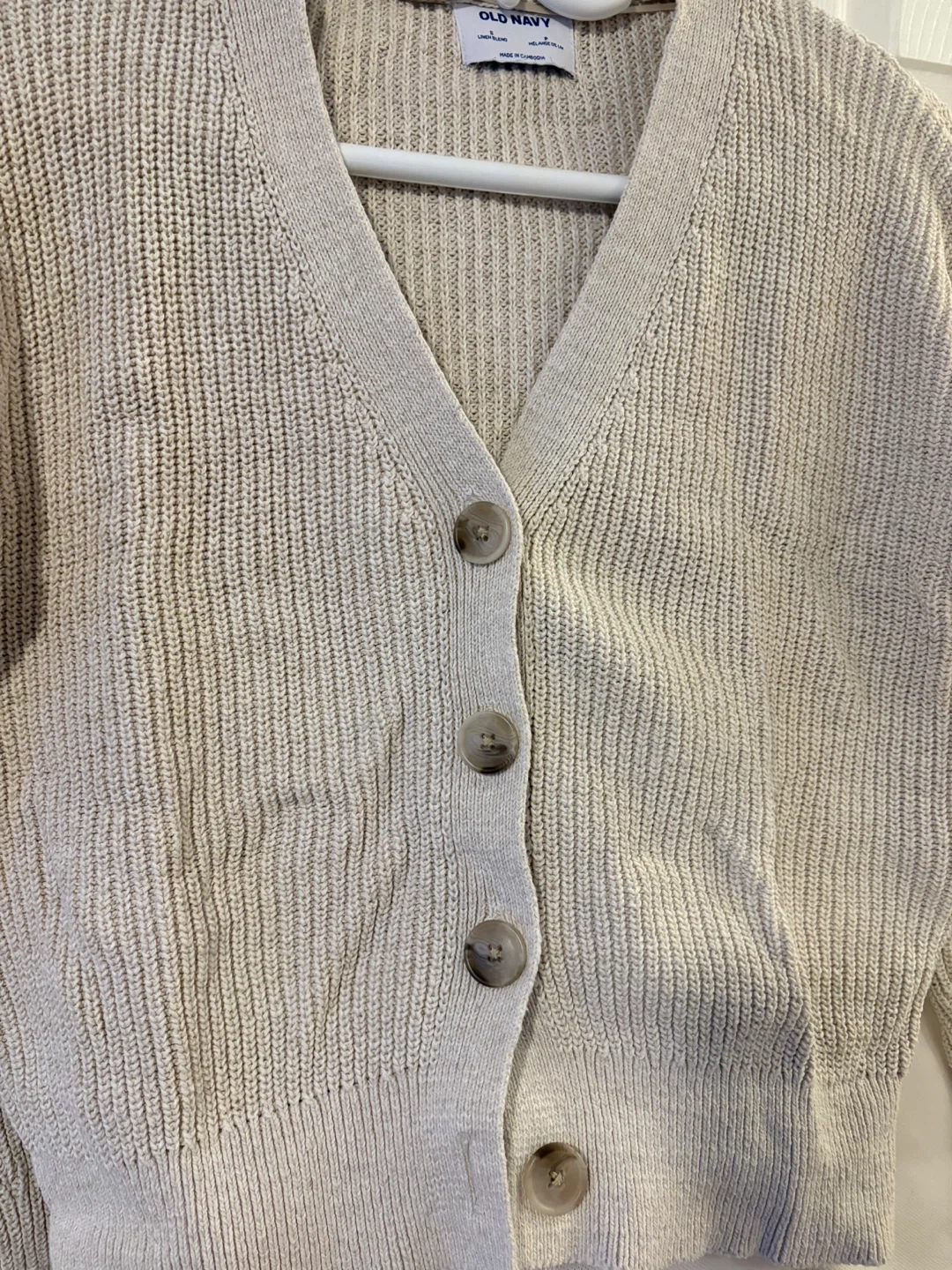 Old Navy Linen Blend Cardigan - Size S - photo 2
