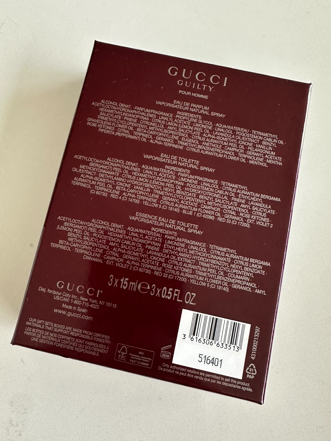 Gucci Guilty Pour Homme Trio Gift Set - photo 4