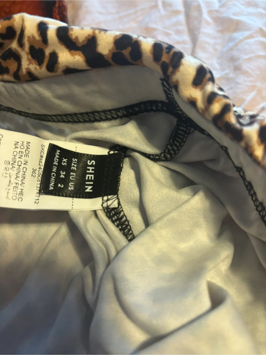 Shein Leopard Print Pants - Size XS - photo 2