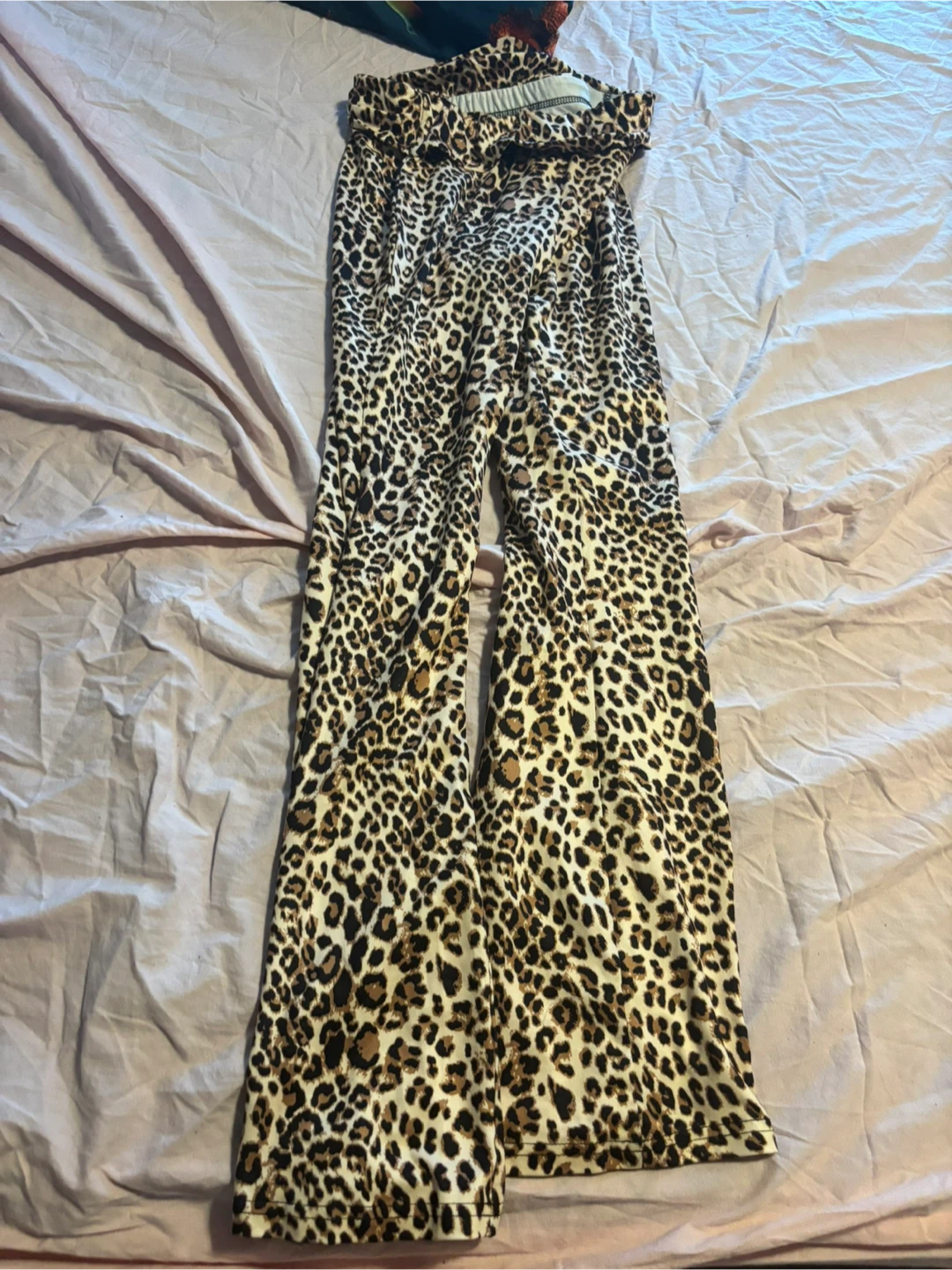Shein Leopard Print Pants - Size XS