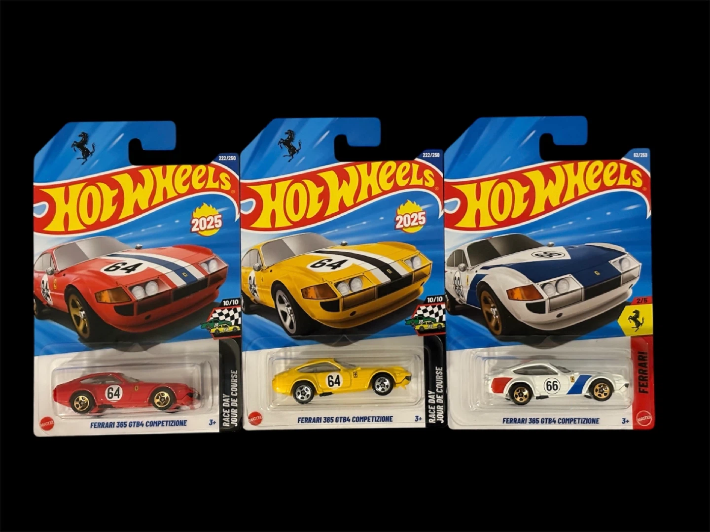 Hot Wheels Ferrari 365 GTB4 Competizione Set