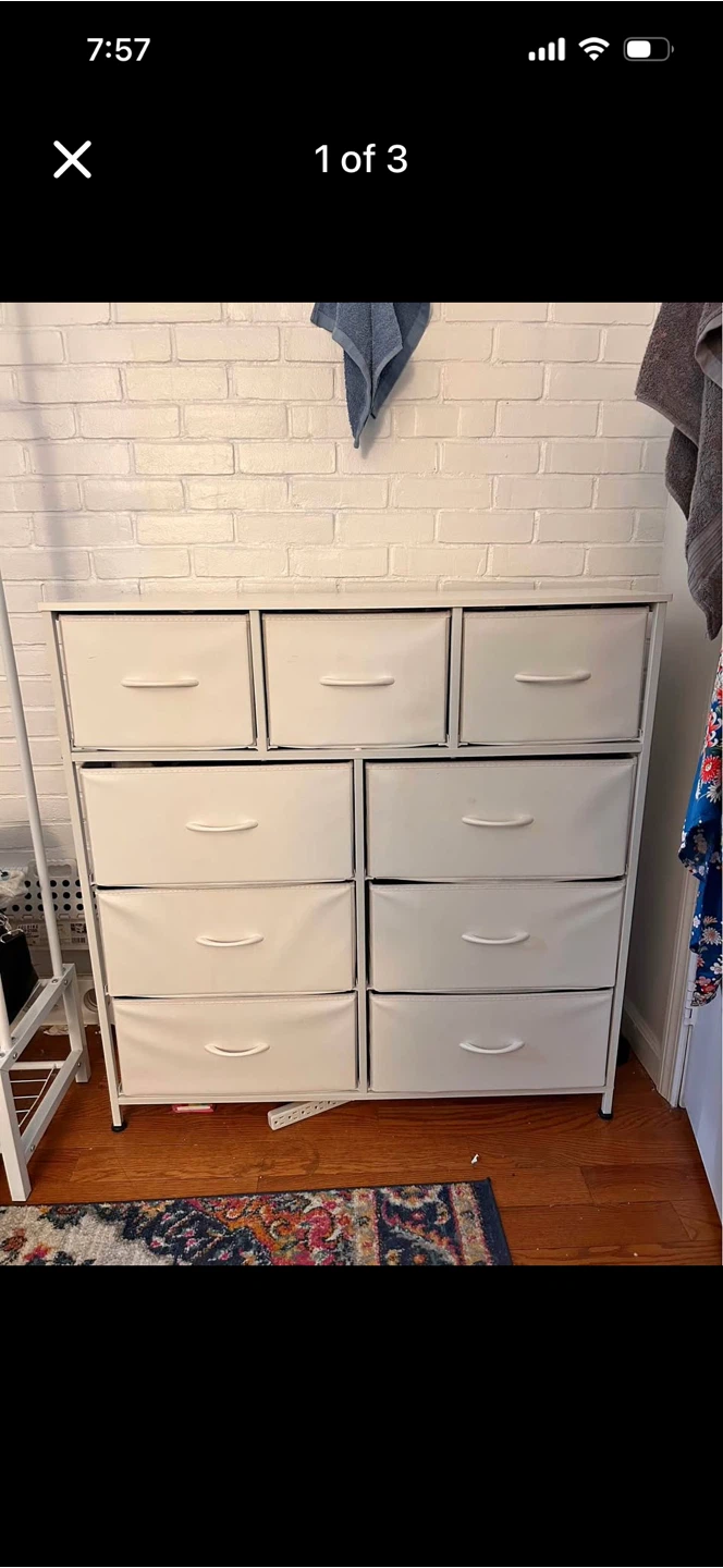 White Dresser