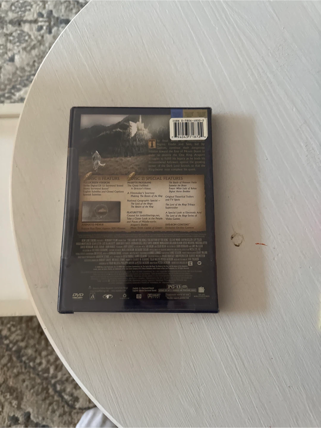 The Lord of the Rings: Return of the King DVD - photo 2