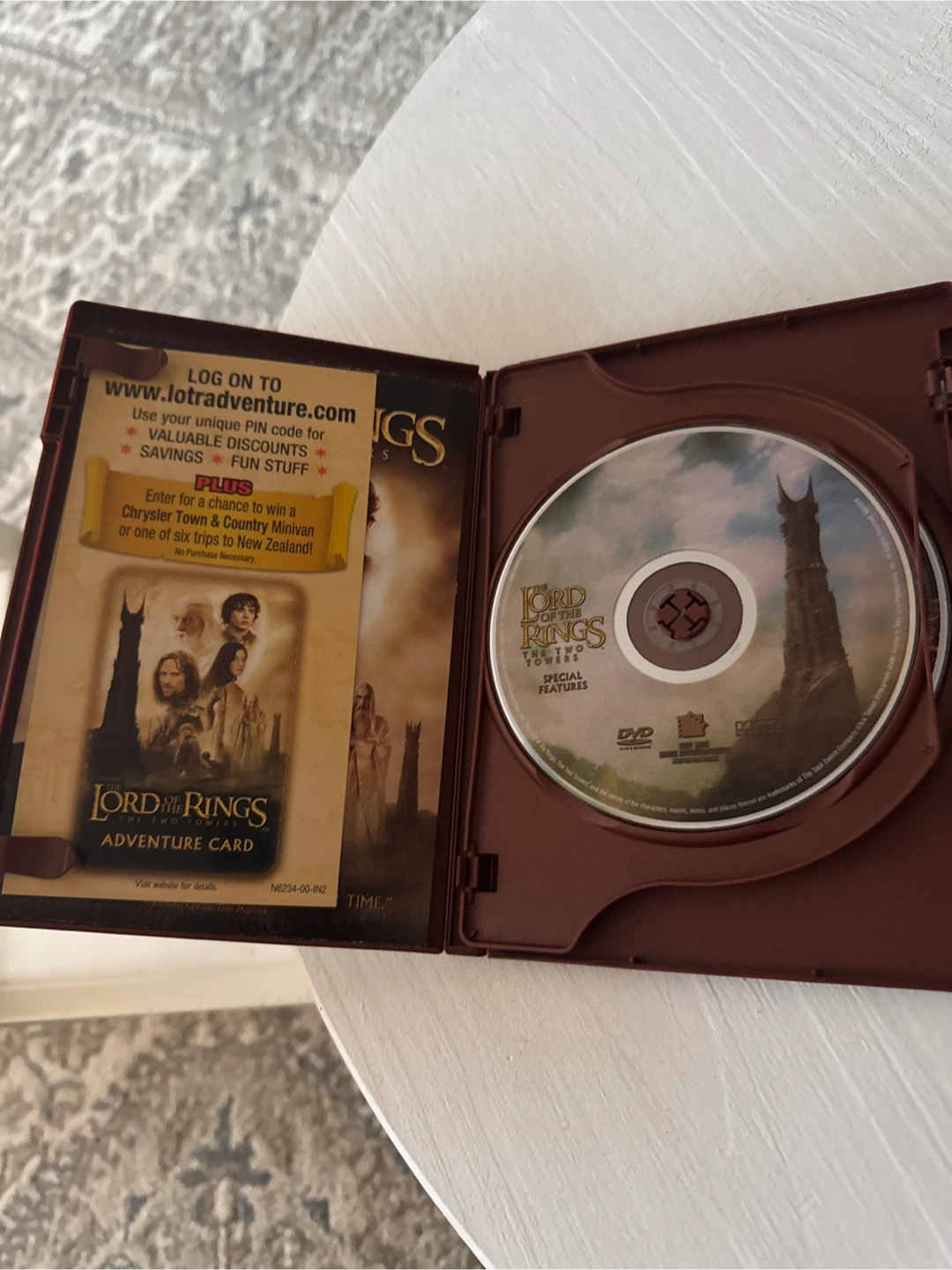 The Lord of the Rings: The Two Towers DVD - photo 3
