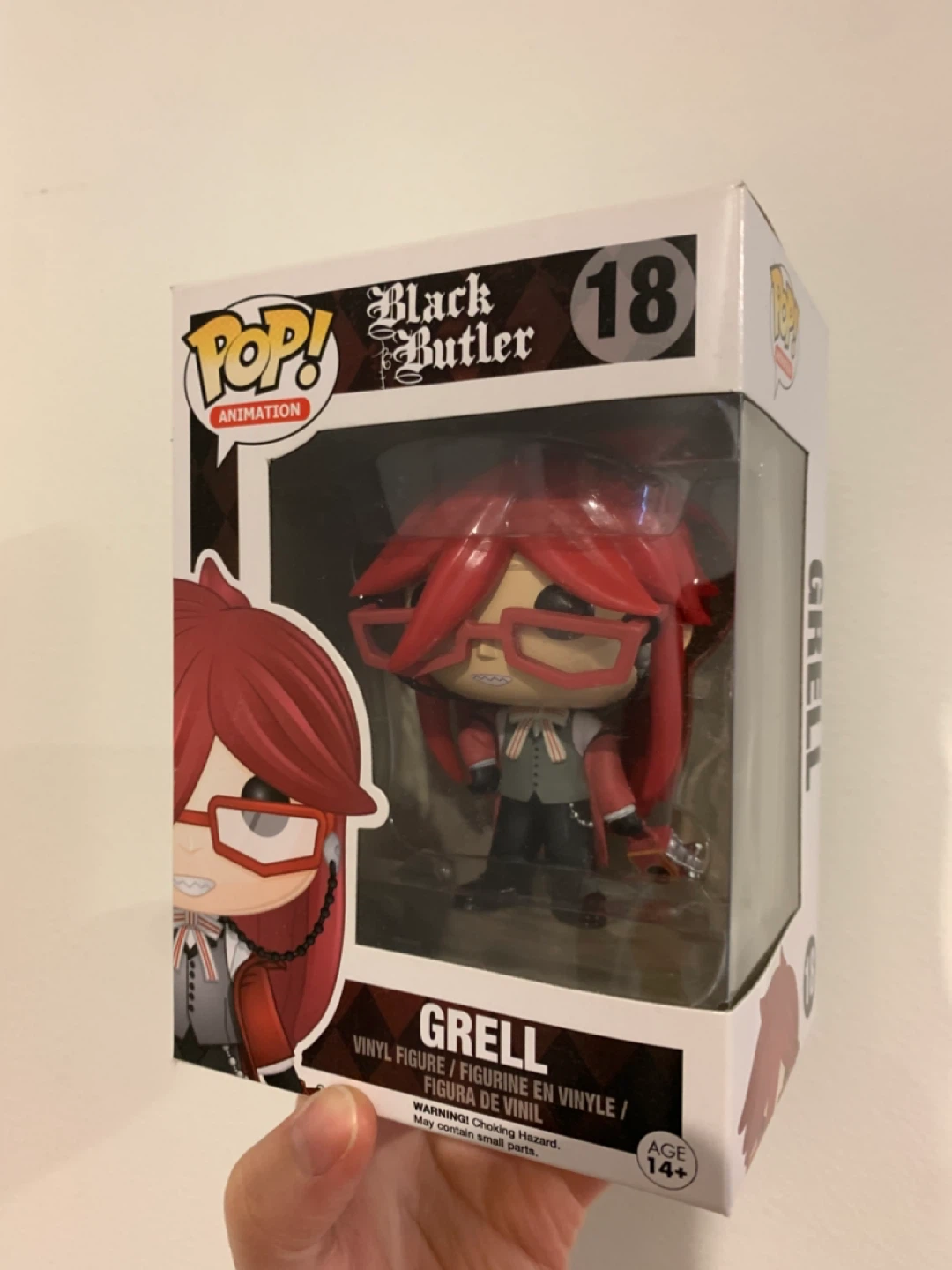 Funko Pop #18 - Grell Black Butler vinyl figure