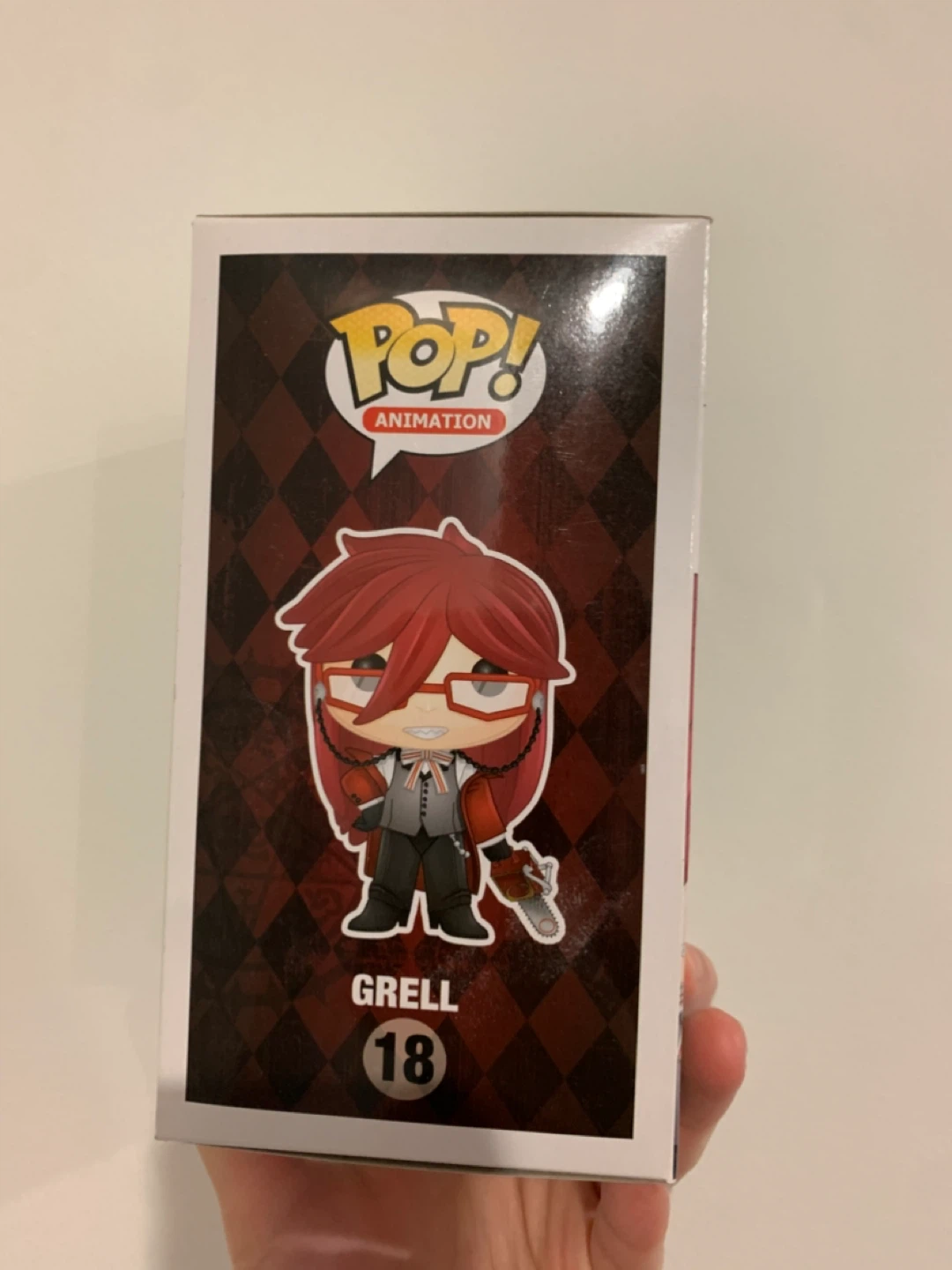 Funko Pop #18 - Grell Black Butler vinyl figure - photo 4