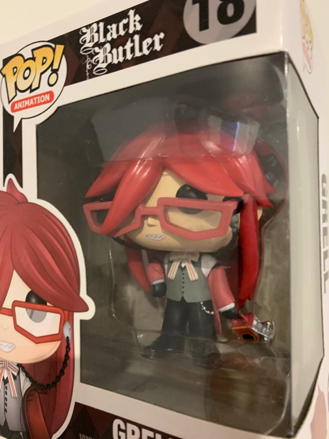 Funko Pop #18 - Grell Black Butler vinyl figure - photo 5
