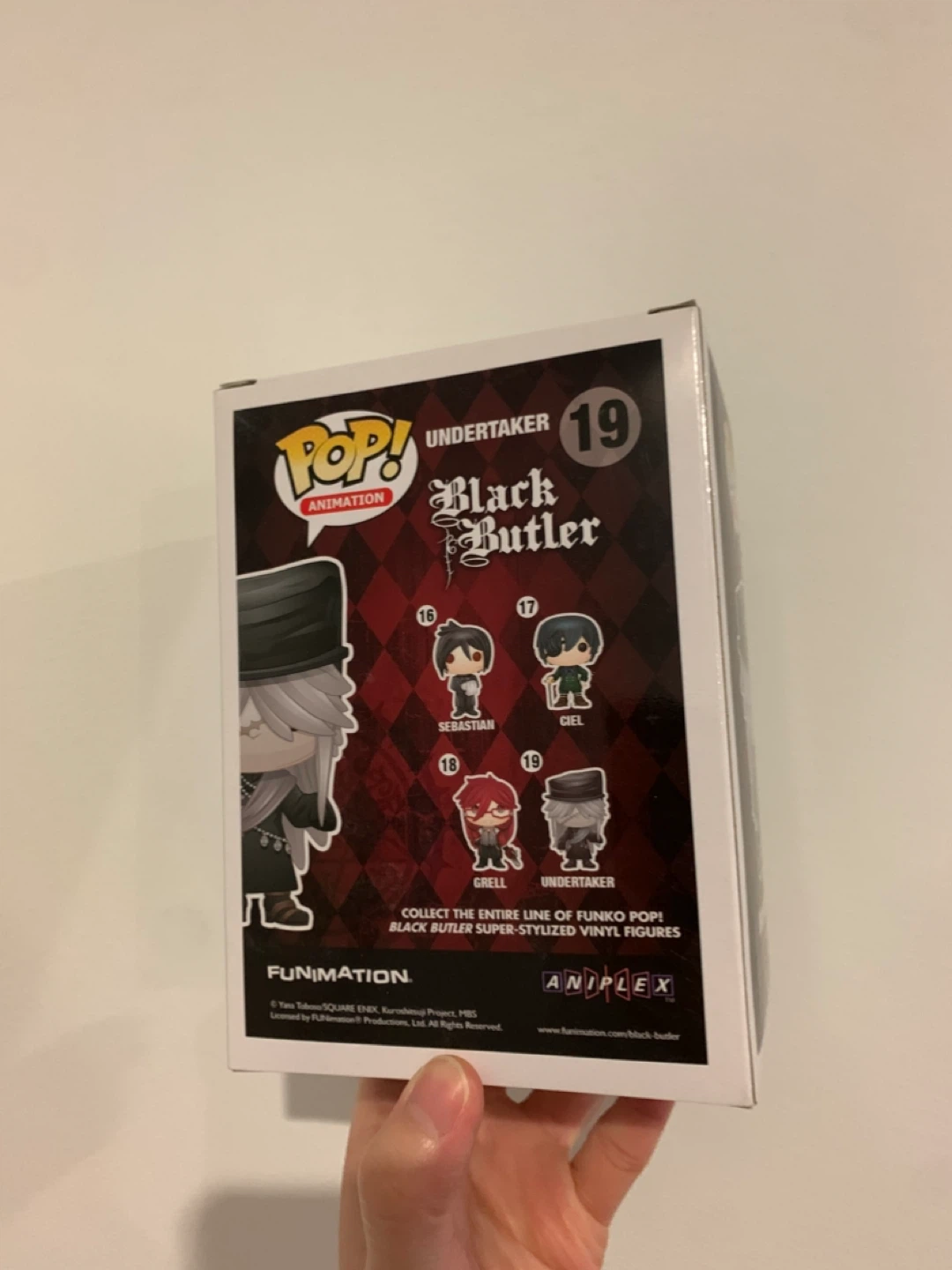 Funko Pop #19 - Undertaker Black Butler vinyl figure - photo 3