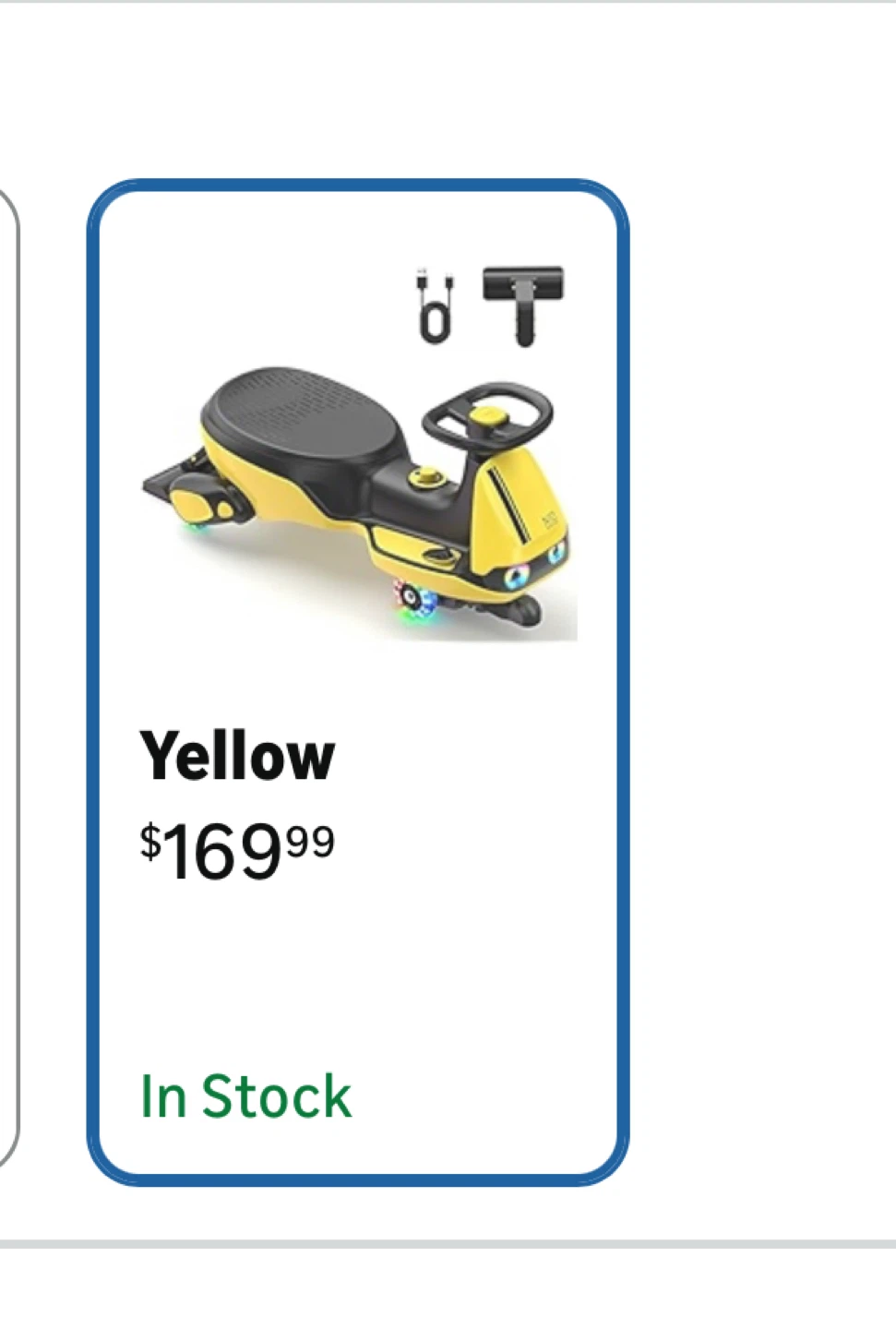 FanttikRide N10 Classic Electric Wiggle Car - Yellow - photo 2