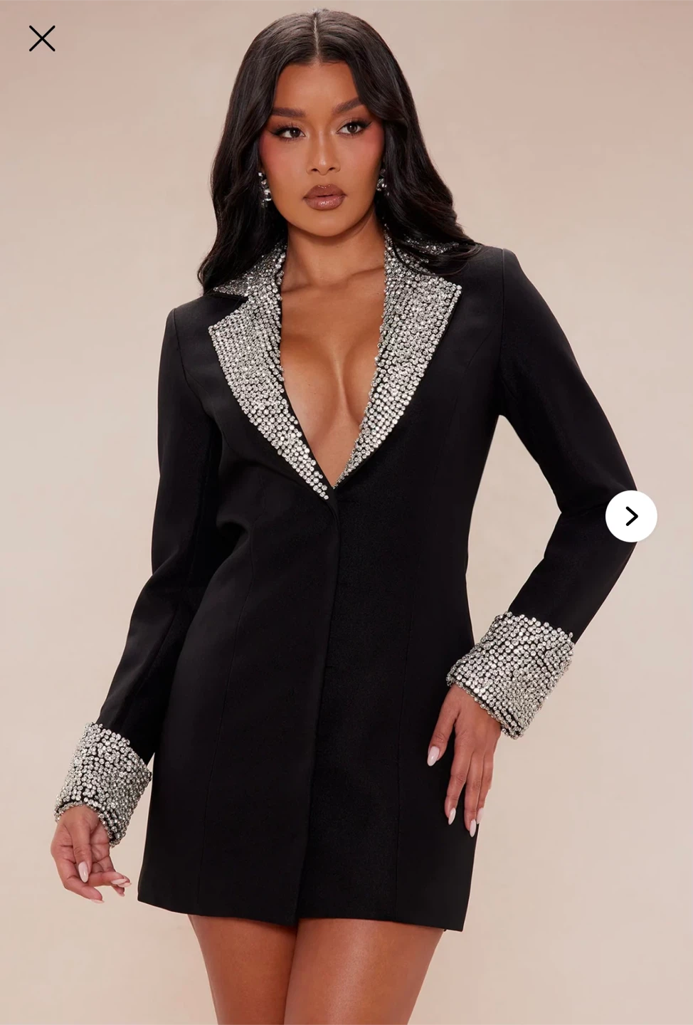 Black Blazer Dress