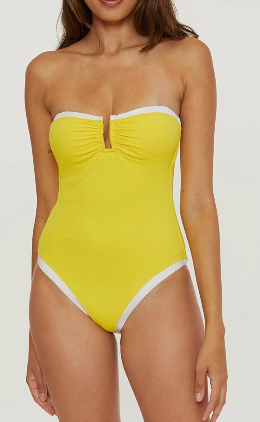 Trina Turk womens Courtside Bandeau One Piece- Size 14 - photo 4