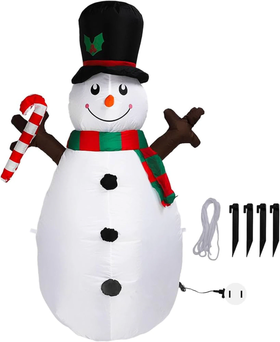 Inflatable Snowman with Light Effect for outdoor