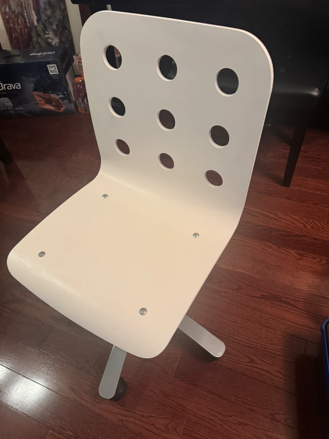 IKEA Jules White Swivel Desk Chair