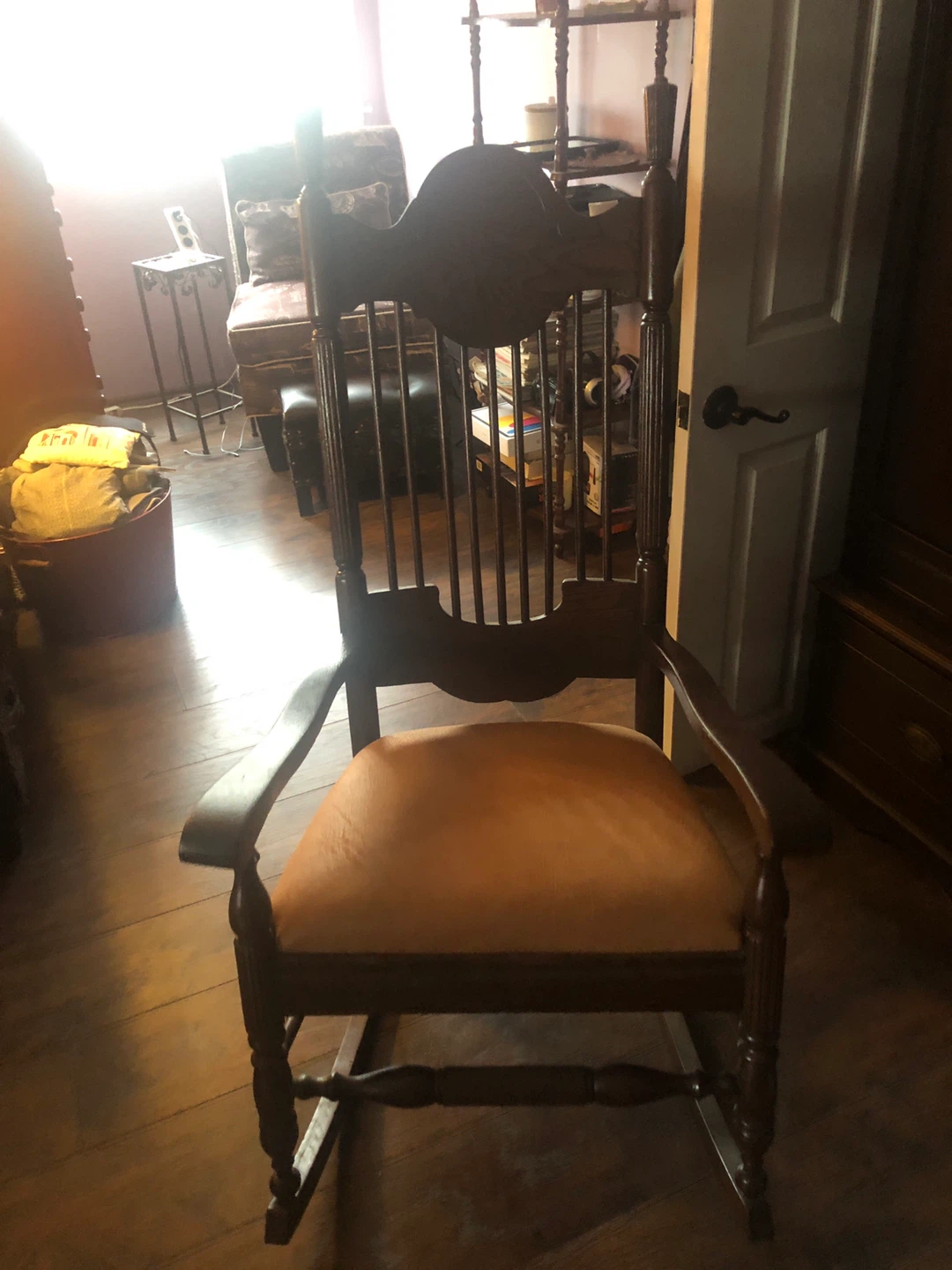 Vintage Wooden Rocking Chair