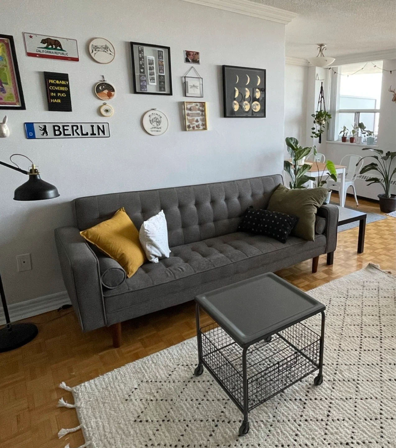 Structube Sofa Bed - Compact, Modern, Like New